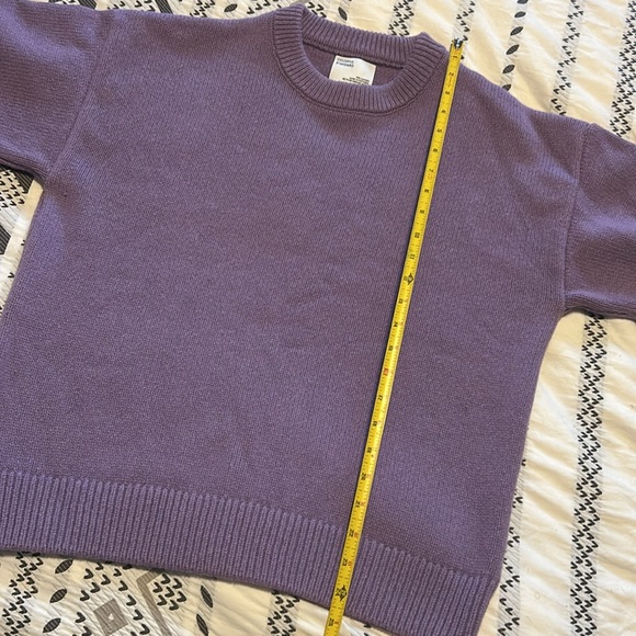 Colorful Standard Oversized Merino Wool Crew - purple Haze - Picture 9 of 11
